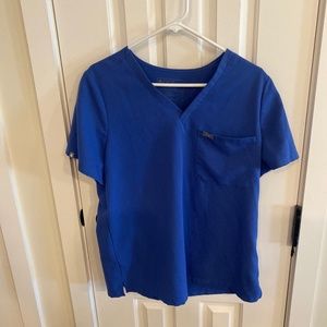 Limited Edition Denim Figs Catarina Scrub Top